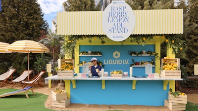 Liquid I.V.'s Pop-Up Lemonade Stand