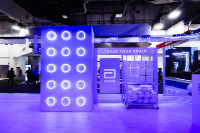 Visitors explored an immersive space where hands-on demonstrations showcased how Abbott’s technology integrates seamlessly into daily life. Dynamic installations and interactive experiences included Abbott Court, which featured a muscle memory game integrated with i-STAT TBI facts, engaging guests in learning about Abbott’s rapid handheld traumatic brain injury blood test and its role in advancing medical diagnostics.