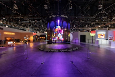 Czarnowski Collective once again partnered with LG to handle construction consulting, engineering, fabrication, logistics management, on-site labor, and third-party services support for the sixth consecutive year, working closely with LG's in-house design team in Korea.