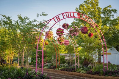 This year's show featured the work of landscape architects, garden designers, and florists, with an emphasis on diversity both in the demographics of exhibitors, including more female exhibitors than ever before, and in their unique designs.