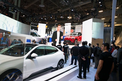 During CES, two separate press conferences were livestreamed to the booth from a custom-built 6,000-square-foot room with a 40-foot LED wall. More than 40,000 attendees visited the booth.