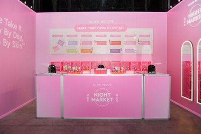 Guests also had the opportunity to curate their own kits made up of Glow Recipe products.