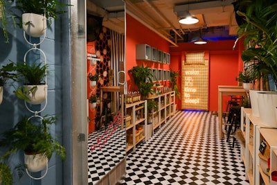 Guests enter the experience through a hidden door found inside a reimagined Swedish bodega—a nod to both the brand's origins and NYC's ubiquitous bodegas. “This all really started with this idea of the speakeasy, which is a really fun activation that a lot of brands are doing right now,” explained Anderson.