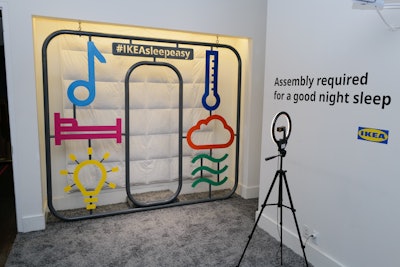 IKEA also plans to integrate elements of the Sleepeasy into some of its retail stores. 'You don't need to redo your whole bedroom,” Anderson said. “But just by making a few changes at home—whether it's changing your sound, your light, or adding an air purifier—you can really enhance your sleep. And you can get all of that at IKEA.”