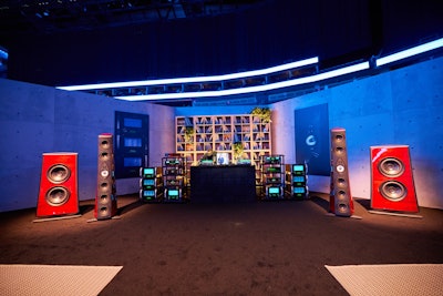 Once inside, they were treated to hands-on demos and immersive experiences, including the preview of a concept Dolby Atmos x Bose surround-sound experience. Other highlights included vehicle audio demos, a brand and product showcase, and a hi-fi vinyl listening experience featuring McIntosh and Sonus faber products and a live vinyl-spinning DJ.