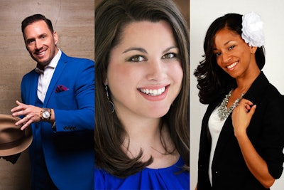 (From left to right) Jason Allan Scott, Selina Christine Mullenax, Danielle M. Alexander