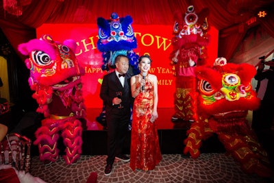 For each of the 130 guests that attended, the Chius (pictured) made a donation to support a child in China for one year.