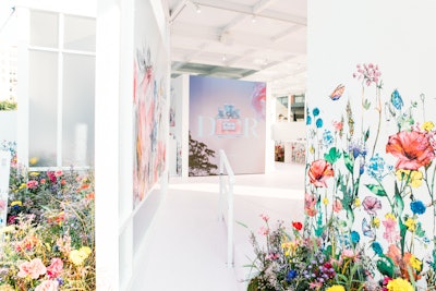 Experiential marketing agency AGENC worked closely with the fashion house to design the sensory experience.