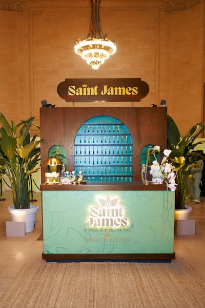 Saint James Iced Tea's 'White Lotus' Concierge Desk