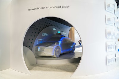 In a driving scenario demo, guests could see what a Waymo sees, and get an inside look into how it leverages AI to safely navigate eight real-world challenges. Meanwhile, a projection-mapped sculpture offered an in-depth view of the Waymo Driver, highlighting its sensor suite of hardware, while a hero screen featured real rider stories, showing the impact of Waymo’s 150,000-plus weekly rides.
