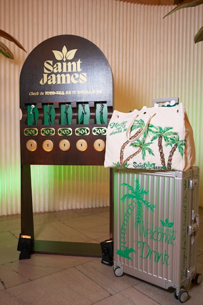 The pop-up experience, which was modeled after the concierge desk and luxe ambiance of the fictional resort chain, featured free samples and a chance to “unlock paradise” to win exclusive prizes and merchandise. The activation also appeared in Miami's Mary Brickell Village Feb. 15-16.