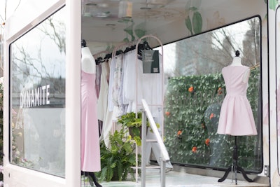 Customers were able to shop the latest spring fashions and pick up a complimentary bouquet of flowers and refreshments to celebrate spring's arrival. This activation was complemented by an influencer session to review the spring collection and participate in a bouquet-making session.
