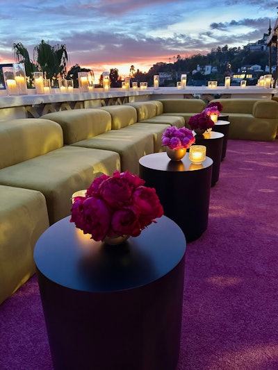 The event was presented by Christian Louboutin, and guests enjoyed cocktails from Casamigos Tequila. Later in the evening, guests dined on mini sliders and W-branded french fries before hitting the pink-carpeted dance floor to tunes from DJ Ross One.