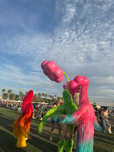 In addition to the activation, Method also partnered with acclaimed hair artist Charlie Le Mindu to create four one-of-a-kind hair suits, inspired by Method’s new extended hair care line.