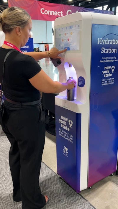 8. Smart water cooler stations