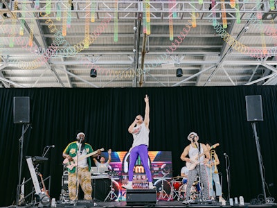 The Freshmakers kept attendees on their feet.