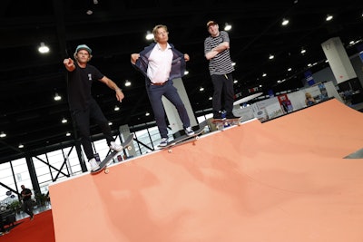 1. A skateboard ramp from OC Ramps