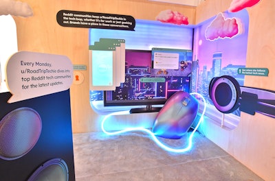 Guests followed an interactive recommendation journey to understand how an initial question, idea, or passion can lead to a well-informed, satisfied purchase decision across a range of product categories.