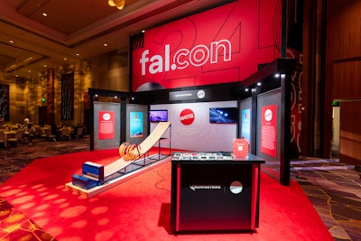 The Customer Showcase on the floor of the HUB allowed clients like Mattel to share their experiences with CrowdStrike’s solutions.